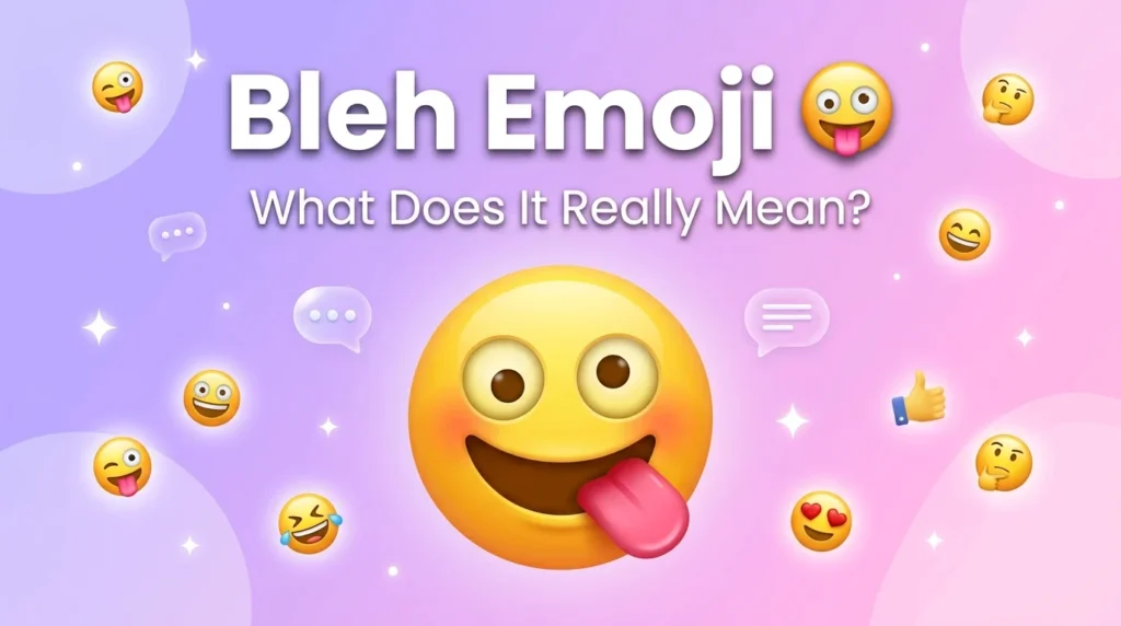 bleh emoji