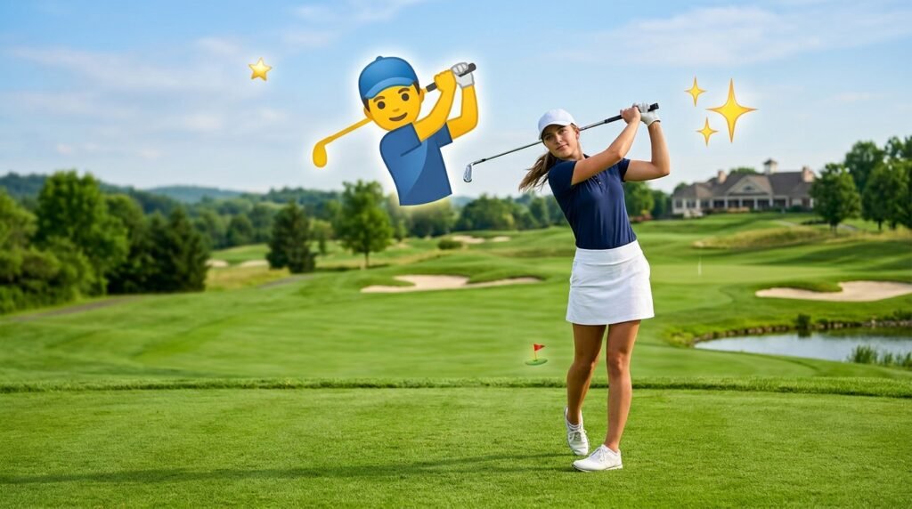 golfer emoji