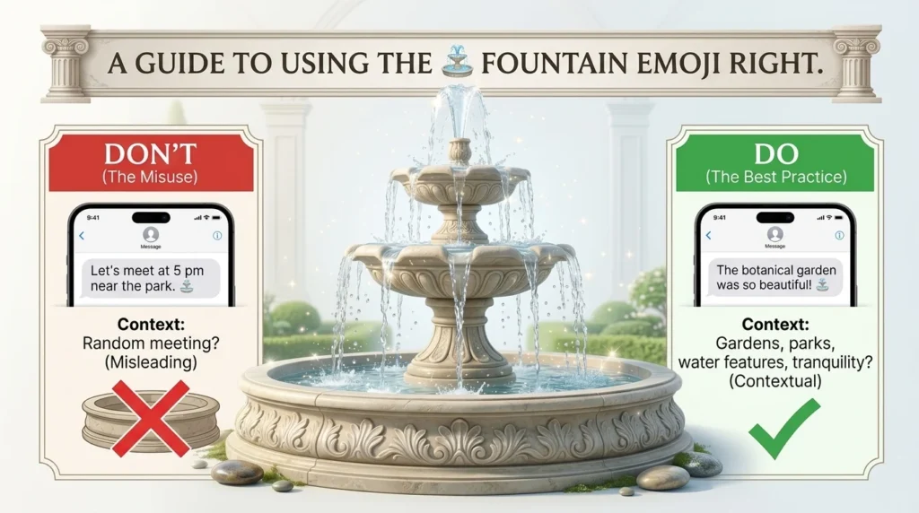 fountain emoji