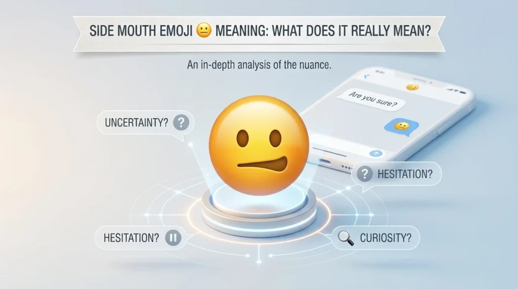 side mouth emoji
