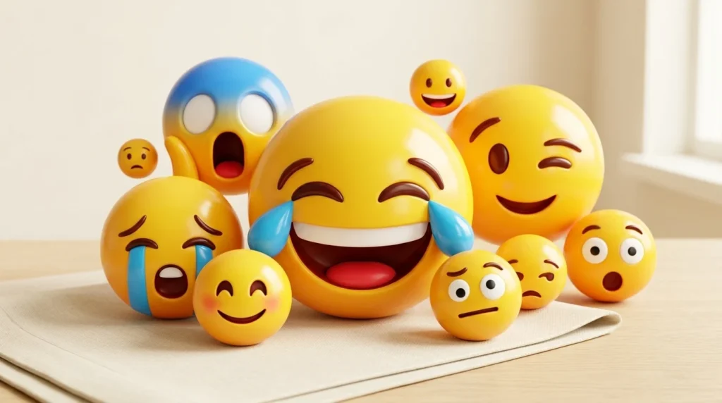 big emoji faces